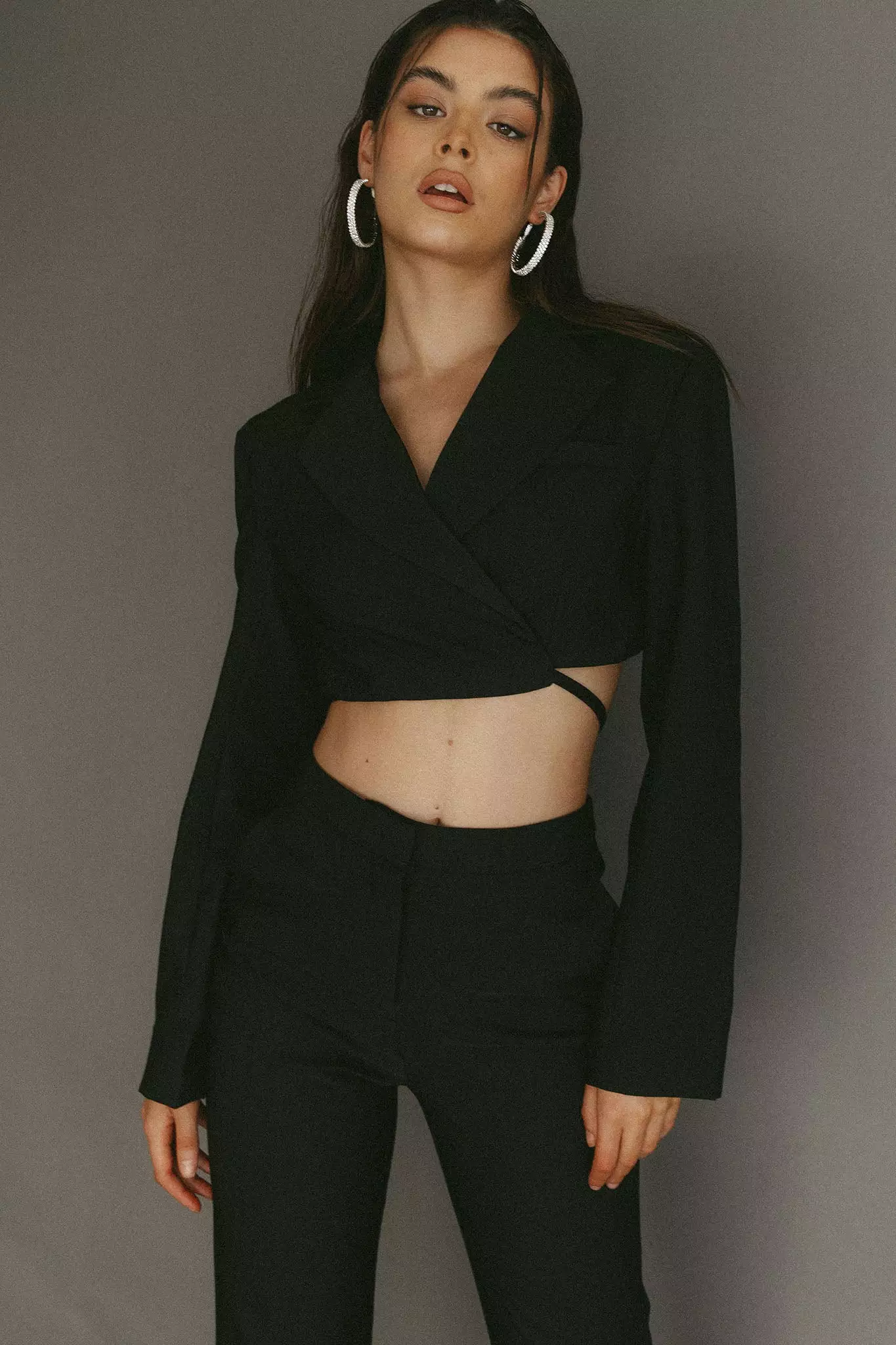 Selfie Leslie Brynne Straight Leg Pants Black - Image 3