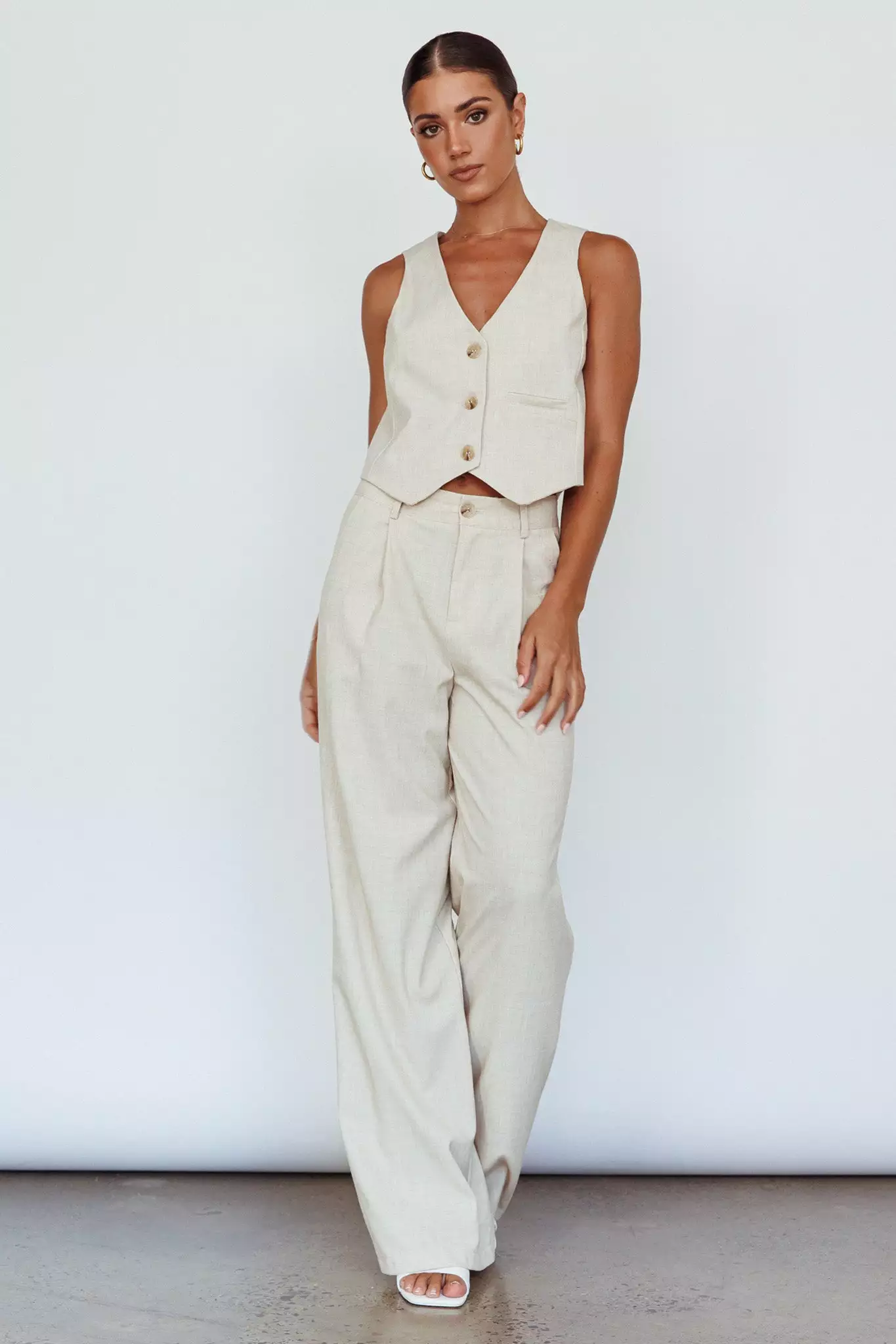 Selfie Leslie Times Square Trouser Pants Natural