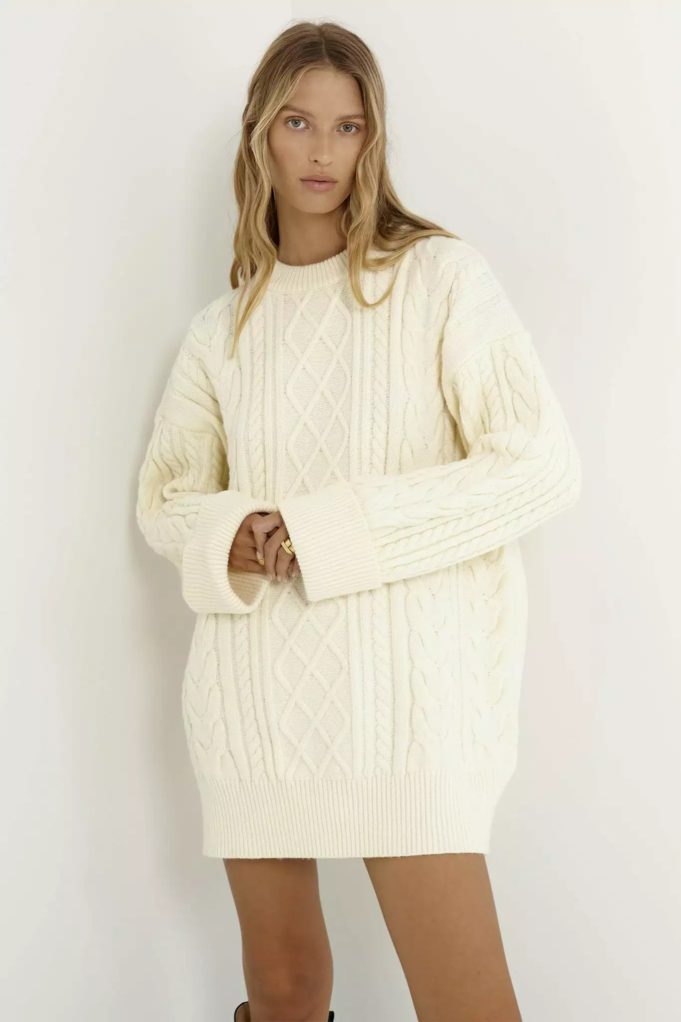 SNDYS Nellie Jumper Cream - Image 4