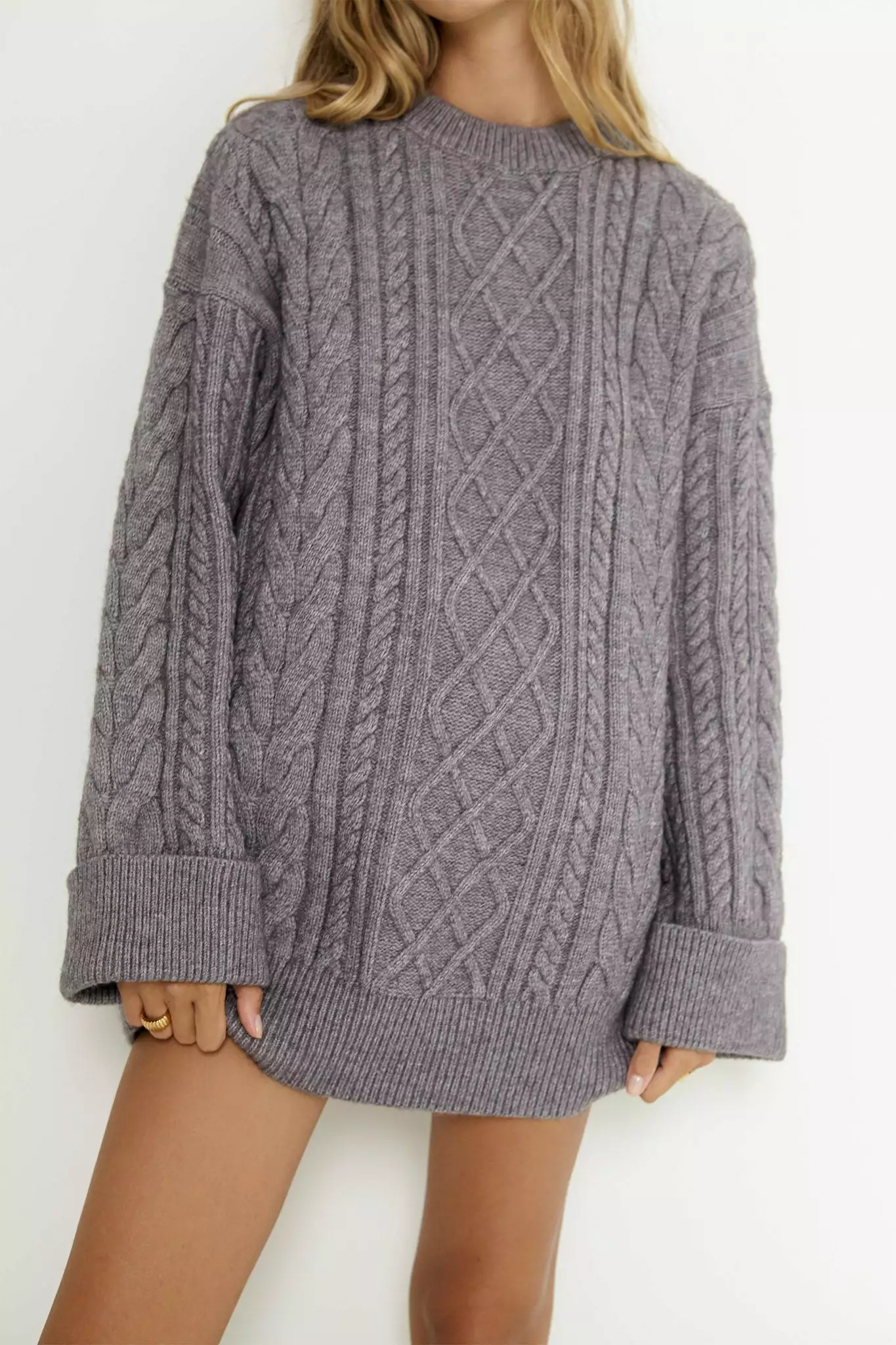 SNDYS Nellie Jumper Grey - Image 4